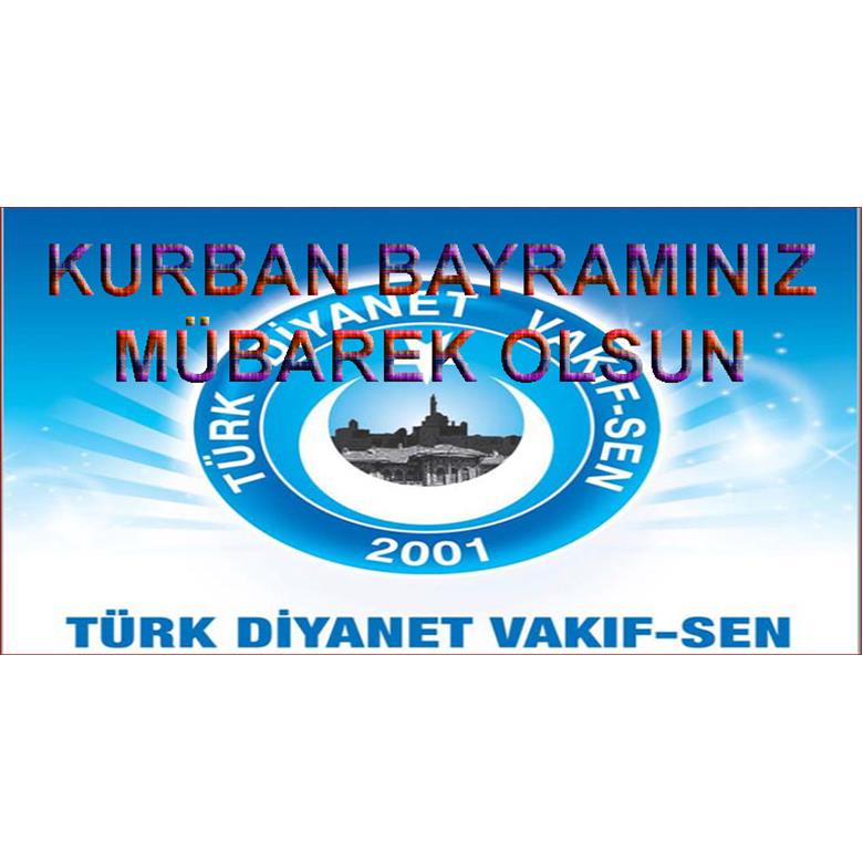 KURBAN BAYRAMINIZ MÜBAREK OLSUN